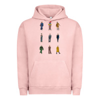 Pigment Salmon killing eve, villanelle,jodie comer,villanelle jesus,drag,drag king,po Urban Hoodie - linhVisuals