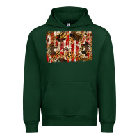 Forest Green america, cowhide, leopard backgraund Urban Hoodie - JahusDesignShop