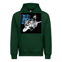 Forest Green Buddy Guy  Best Player Bluess Legend Urban Hoodie - linhVisuals