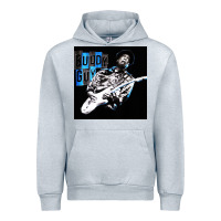 Heather Grey Buddy Guy  Best Player Bluess Legend Urban Hoodie - linhVisuals
