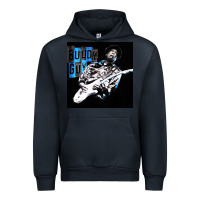Navy Buddy Guy  Best Player Bluess Legend Urban Hoodie - linhVisuals