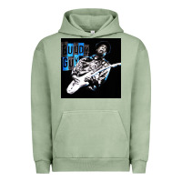 Pigment Oil Green Buddy Guy  Best Player Bluess Legend Urban Hoodie - linhVisuals