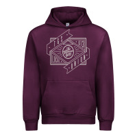 Mauve Wine The Glorious Sons Urban Hoodie - linhVisuals