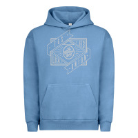 Pigment Pebble Blue The Glorious Sons Urban Hoodie - linhVisuals