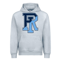 Heather Grey Rhode Island Gifts, Rams Vintage Urban Hoodie - linhVisuals