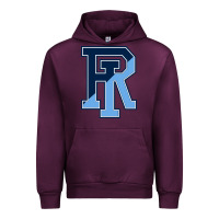 Mauve Wine Rhode Island Gifts, Rams Vintage Urban Hoodie - linhVisuals