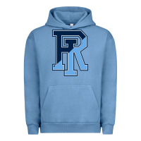 Pigment Pebble Blue Rhode Island Gifts, Rams Vintage Urban Hoodie - linhVisuals