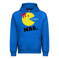 Cobalt Mrs Pacman Urban Hoodie - linhVisuals