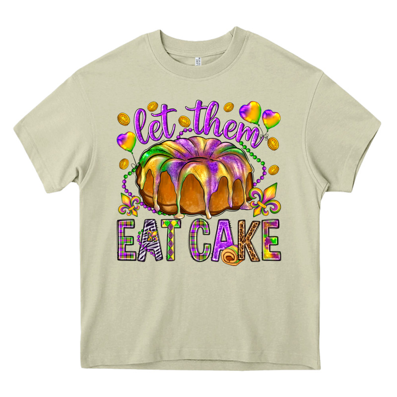 Let Them Eat Cake Heavy Core Tee by HowdyJamesFarm | Teevron