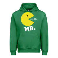 Emerald Mr Pacman Urban Hoodie - linhVisuals