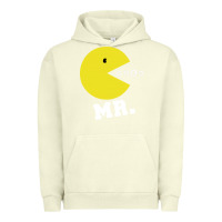 Pigment Pistachio Mr Pacman Urban Hoodie - linhVisuals
