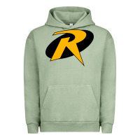 Pigment Oil Green Robin Urban Hoodie - linhVisuals