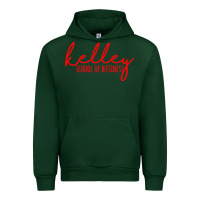 Forest Green kelley school of business Urban Hoodie - linhVisuals
