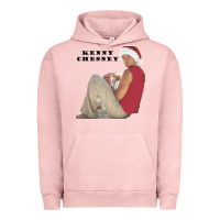 Pigment Salmon KENNY CHESNEY Urban Hoodie - linhVisuals