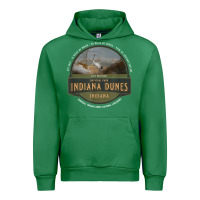 Emerald indiana dunes national park lake michigan beach trails t shirt Urban Hoodie - linhVisuals