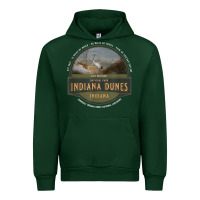 Forest Green indiana dunes national park lake michigan beach trails t shirt Urban Hoodie - linhVisuals