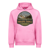 Fuchsia Pink indiana dunes national park lake michigan beach trails t shirt Urban Hoodie - linhVisuals
