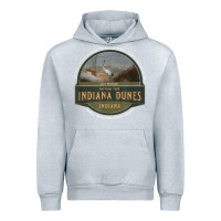 Heather Grey indiana dunes national park lake michigan beach trails t shirt Urban Hoodie - linhVisuals