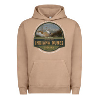 Pigment Burro indiana dunes national park lake michigan beach trails t shirt Urban Hoodie - linhVisuals