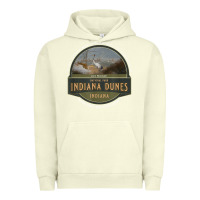 Pigment Pistachio indiana dunes national park lake michigan beach trails t shirt Urban Hoodie - linhVisuals
