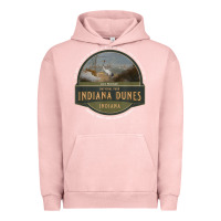 Pigment Salmon indiana dunes national park lake michigan beach trails t shirt Urban Hoodie - linhVisuals