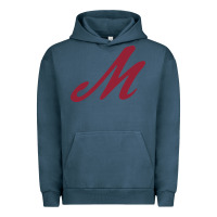 Pigment Midnight Navy Muhlenberg College Urban Hoodie - linhVisuals