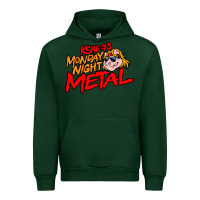 Forest Green MONDAY NIGHT METAL Urban Hoodie - linhVisuals