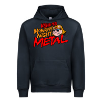 Navy MONDAY NIGHT METAL Urban Hoodie - linhVisuals
