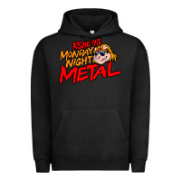 Pigment Black MONDAY NIGHT METAL Urban Hoodie - linhVisuals