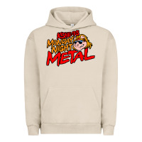 Pigment French Oak MONDAY NIGHT METAL Urban Hoodie - linhVisuals