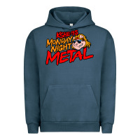 Pigment Midnight Navy MONDAY NIGHT METAL Urban Hoodie - linhVisuals