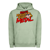 Pigment Oil Green MONDAY NIGHT METAL Urban Hoodie - linhVisuals