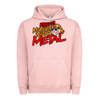 Pigment Salmon MONDAY NIGHT METAL Urban Hoodie - linhVisuals