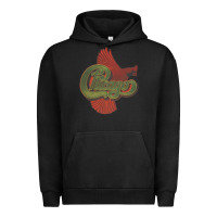 Pigment Black VINTAGE CHICAGO Urban Hoodie - linhVisuals