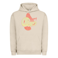 Pigment French Oak VINTAGE CHICAGO Urban Hoodie - linhVisuals