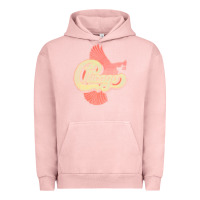Pigment Salmon VINTAGE CHICAGO Urban Hoodie - linhVisuals