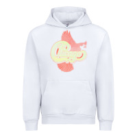 White VINTAGE CHICAGO Urban Hoodie - linhVisuals