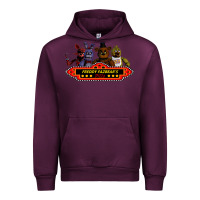 Mauve Wine FREDDY FAZBEAR'S Urban Hoodie - linhVisuals