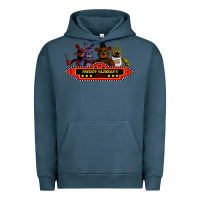 Pigment Midnight Navy FREDDY FAZBEAR'S Urban Hoodie - linhVisuals