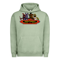 Pigment Oil Green FREDDY FAZBEAR'S Urban Hoodie - linhVisuals