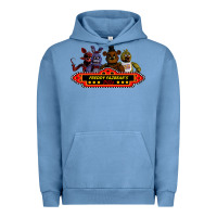 Pigment Pebble Blue FREDDY FAZBEAR'S Urban Hoodie - linhVisuals