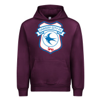 Mauve Wine cardiff-city-fc Urban Hoodie - linhVisuals