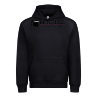 Black Mitchell College Urban Hoodie - linhVisuals