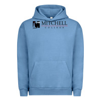 Pigment Pebble Blue Mitchell College Urban Hoodie - linhVisuals