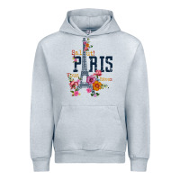 Heather Grey PARIS Urban Hoodie - linhVisuals
