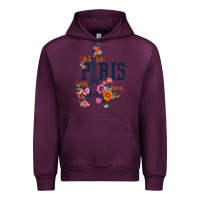 Mauve Wine PARIS Urban Hoodie - linhVisuals
