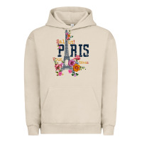 Pigment French Oak PARIS Urban Hoodie - linhVisuals