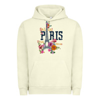 Pigment Pistachio PARIS Urban Hoodie - linhVisuals