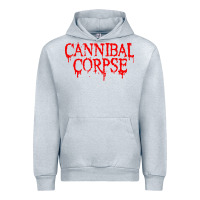 Heather Grey cannibal music Urban Hoodie - linhVisuals