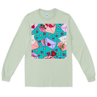 Matcha valentines day love letter and envelope Long Sleeve Tee - BundleAndBundleShop